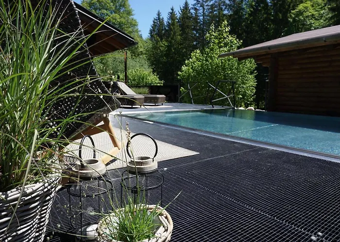 S - 5 Sterne Luxus Direkt Am Eibsee Und Zugspitze Chalet Grainau
